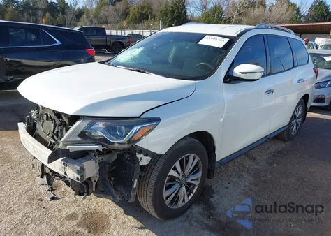 2019 Nissan Pathfinder Sv из США, поврежденный, VIN 5N1DR2MM0KC614544